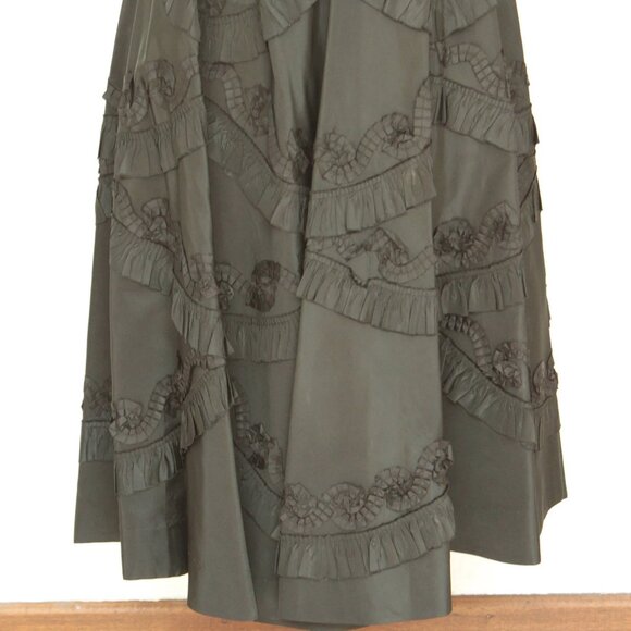 New look 50's taffeta black skirt - Picture 2 of 2
